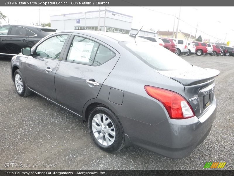 Gun Metallic / Charcoal 2019 Nissan Versa SV Special Edition