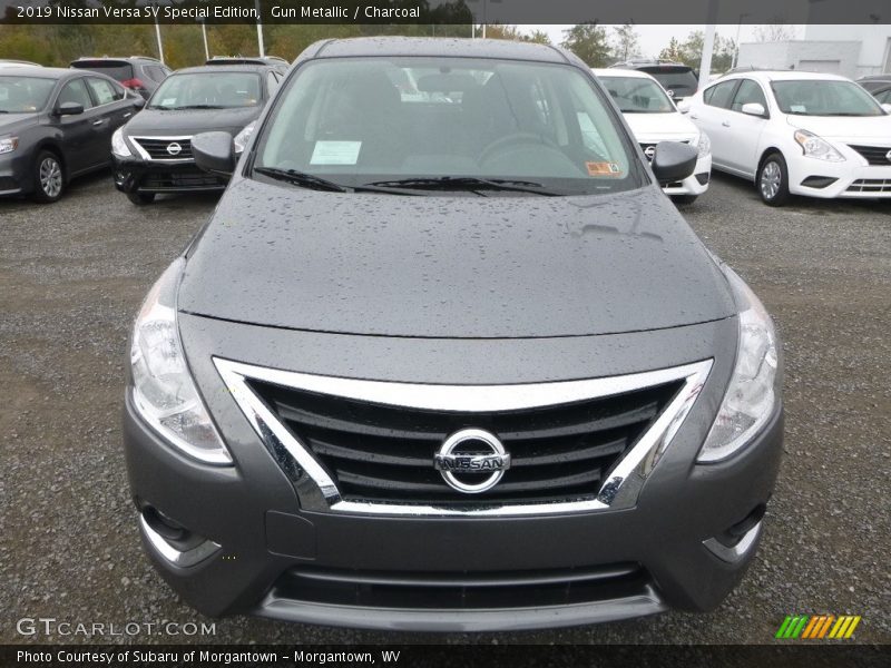 Gun Metallic / Charcoal 2019 Nissan Versa SV Special Edition