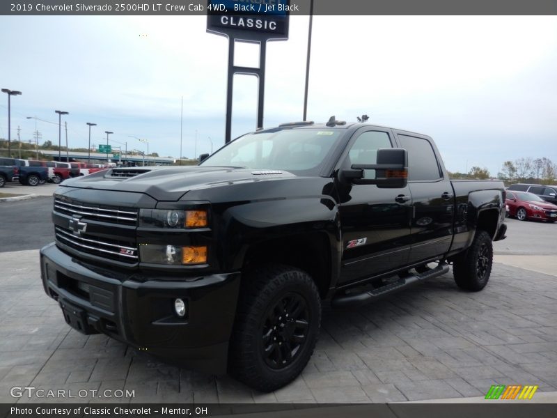 Black / Jet Black 2019 Chevrolet Silverado 2500HD LT Crew Cab 4WD