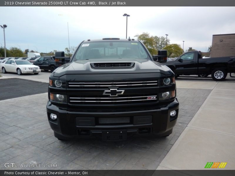 Black / Jet Black 2019 Chevrolet Silverado 2500HD LT Crew Cab 4WD