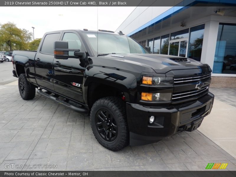 Black / Jet Black 2019 Chevrolet Silverado 2500HD LT Crew Cab 4WD