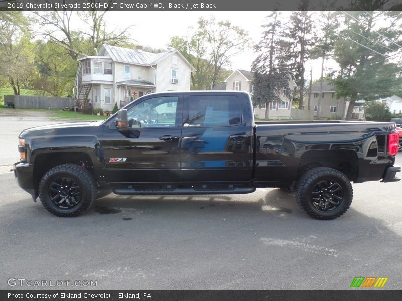 Black / Jet Black 2019 Chevrolet Silverado 2500HD LT Crew Cab 4WD