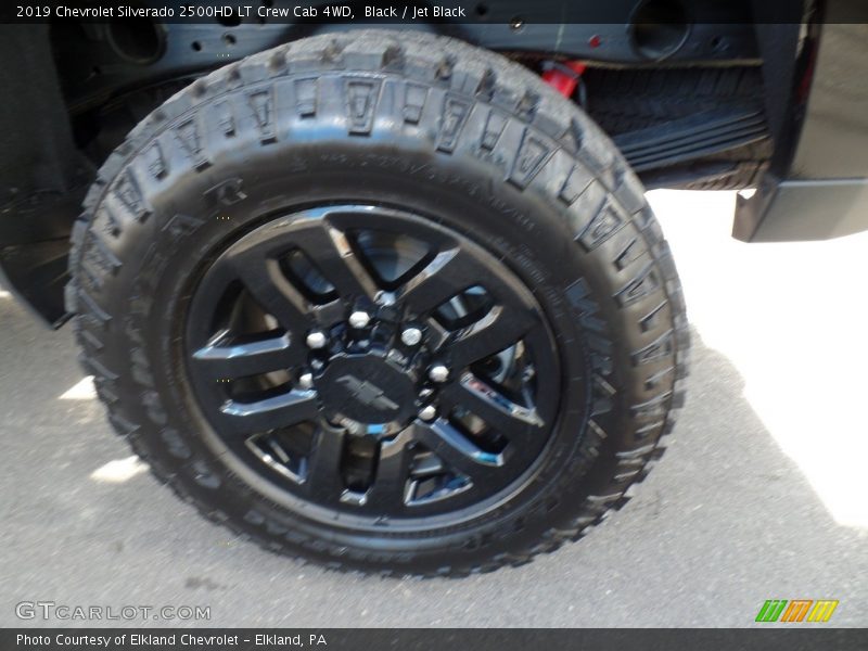 Black / Jet Black 2019 Chevrolet Silverado 2500HD LT Crew Cab 4WD