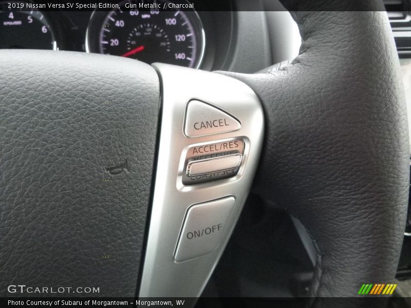 Gun Metallic / Charcoal 2019 Nissan Versa SV Special Edition