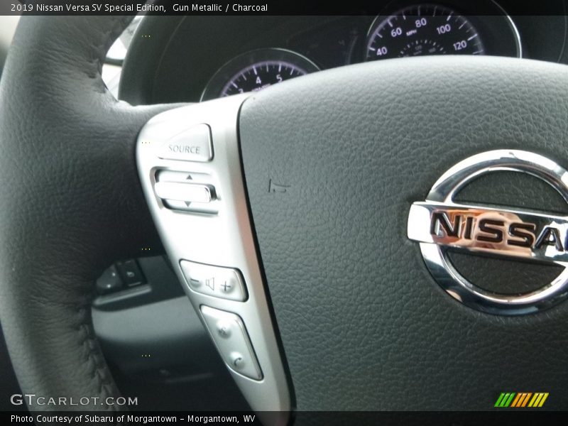 Gun Metallic / Charcoal 2019 Nissan Versa SV Special Edition