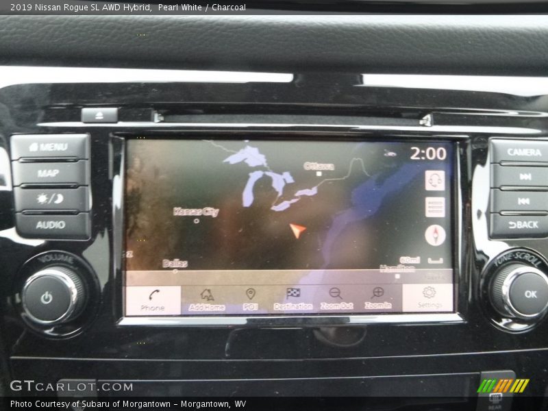 Navigation of 2019 Rogue SL AWD Hybrid