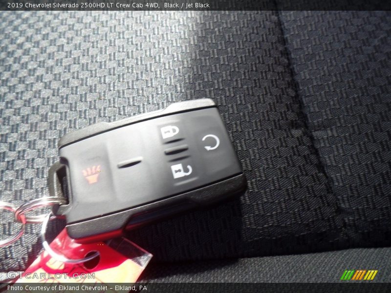 Black / Jet Black 2019 Chevrolet Silverado 2500HD LT Crew Cab 4WD