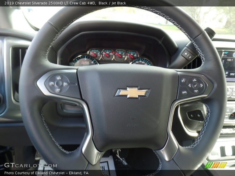 Black / Jet Black 2019 Chevrolet Silverado 2500HD LT Crew Cab 4WD