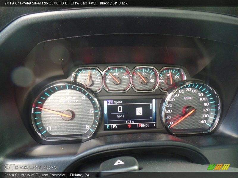 Black / Jet Black 2019 Chevrolet Silverado 2500HD LT Crew Cab 4WD