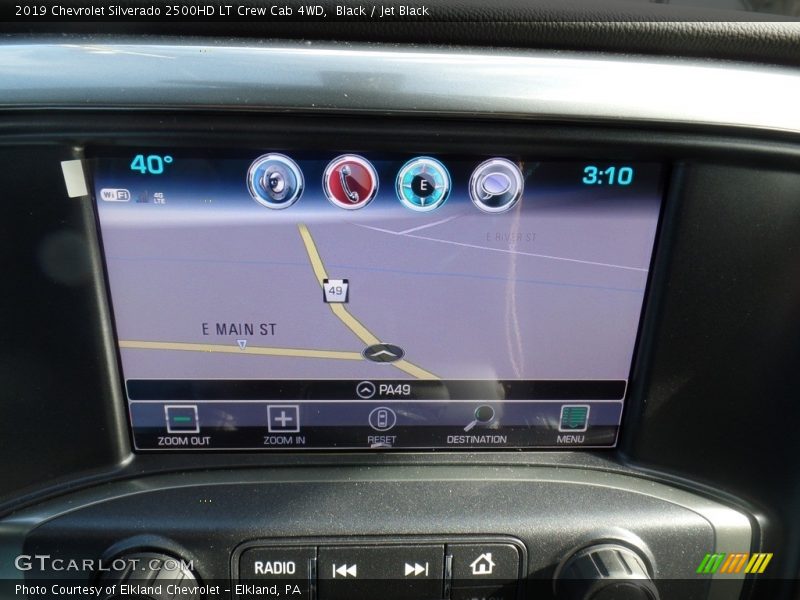 Black / Jet Black 2019 Chevrolet Silverado 2500HD LT Crew Cab 4WD