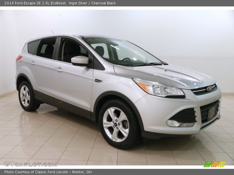 Ingot Silver / Charcoal Black 2014 Ford Escape SE 1.6L EcoBoost