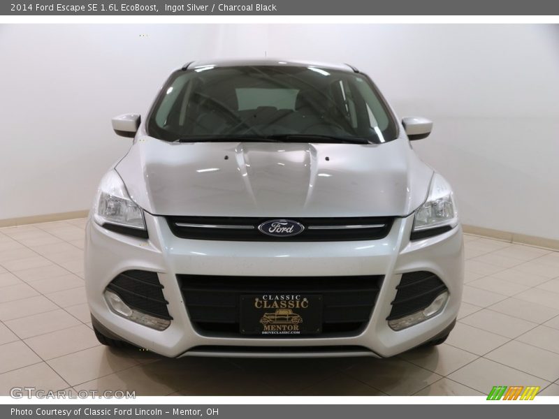 Ingot Silver / Charcoal Black 2014 Ford Escape SE 1.6L EcoBoost