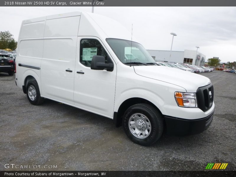 Glacier White / Gray 2018 Nissan NV 2500 HD SV Cargo