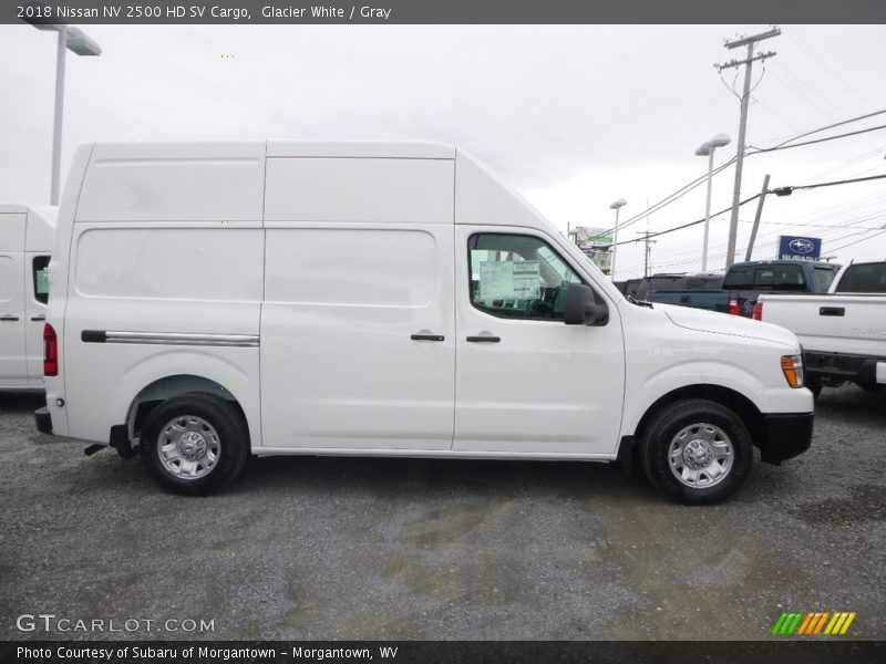 Glacier White / Gray 2018 Nissan NV 2500 HD SV Cargo