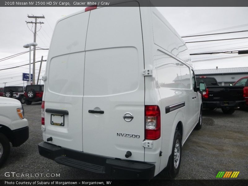Glacier White / Gray 2018 Nissan NV 2500 HD SV Cargo
