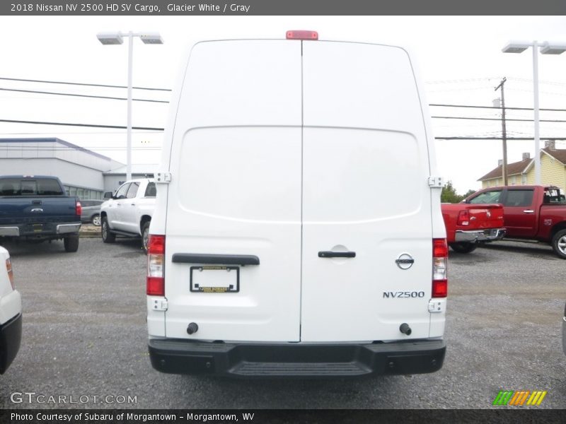 Glacier White / Gray 2018 Nissan NV 2500 HD SV Cargo