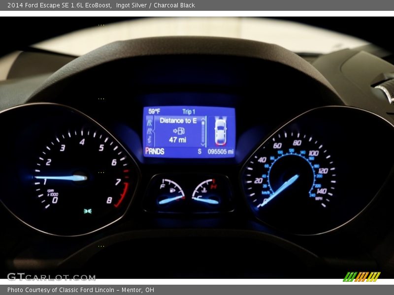 Ingot Silver / Charcoal Black 2014 Ford Escape SE 1.6L EcoBoost