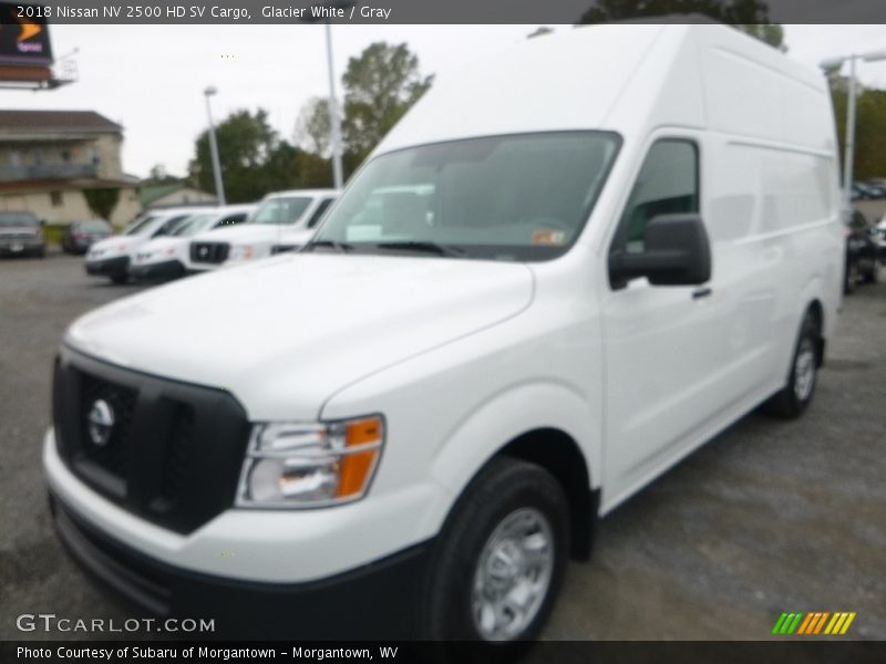 Glacier White / Gray 2018 Nissan NV 2500 HD SV Cargo