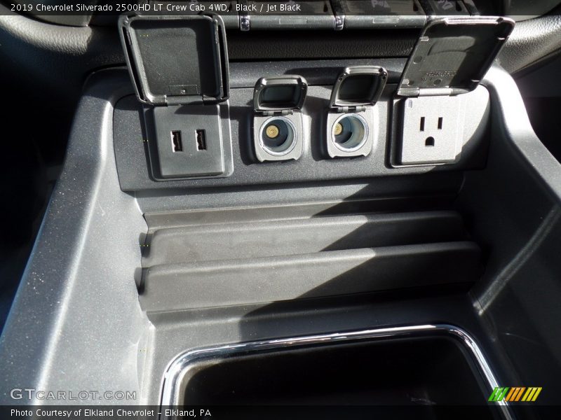 Black / Jet Black 2019 Chevrolet Silverado 2500HD LT Crew Cab 4WD