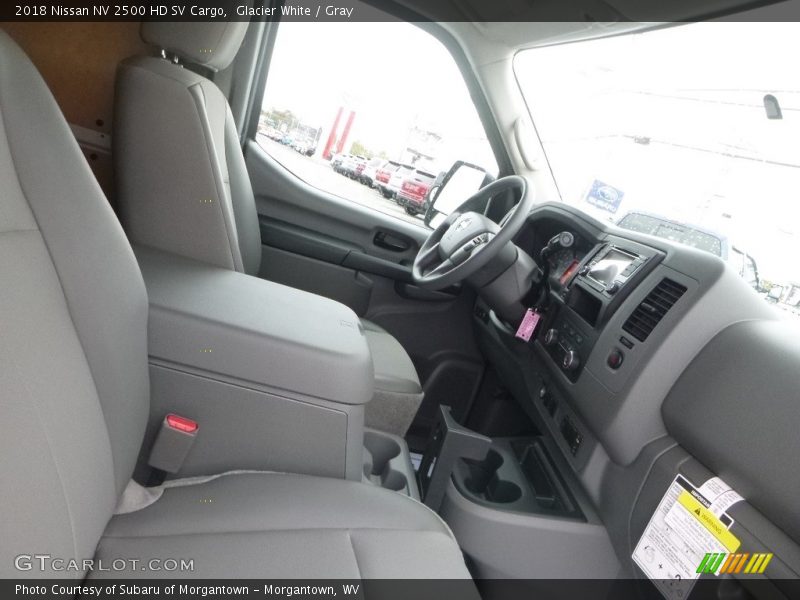 Glacier White / Gray 2018 Nissan NV 2500 HD SV Cargo