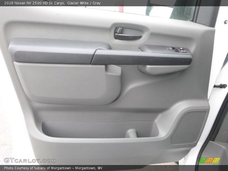 Glacier White / Gray 2018 Nissan NV 2500 HD SV Cargo
