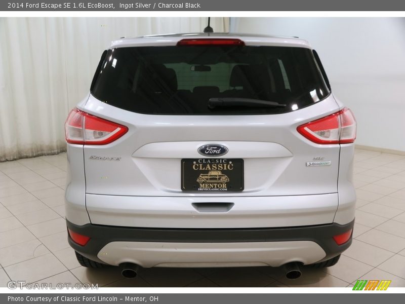 Ingot Silver / Charcoal Black 2014 Ford Escape SE 1.6L EcoBoost