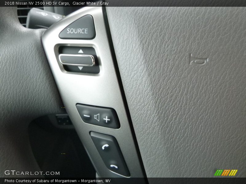 Glacier White / Gray 2018 Nissan NV 2500 HD SV Cargo