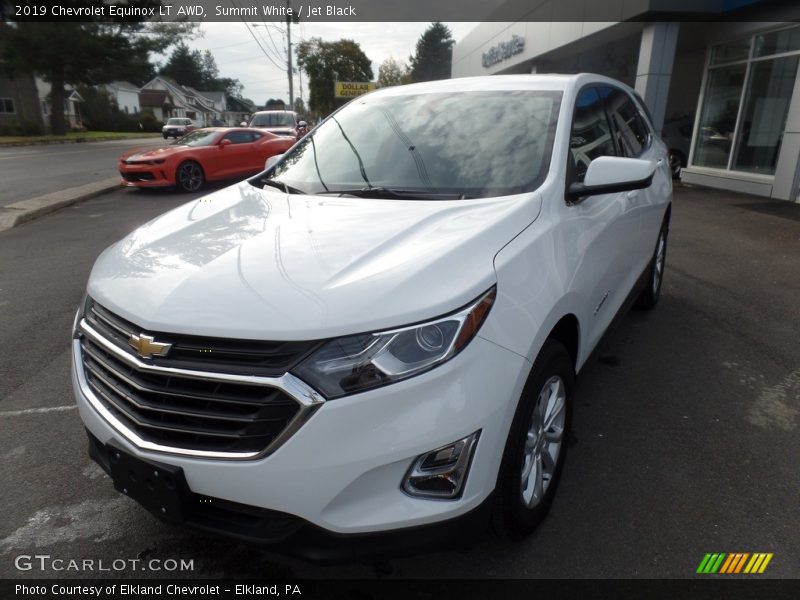 Summit White / Jet Black 2019 Chevrolet Equinox LT AWD