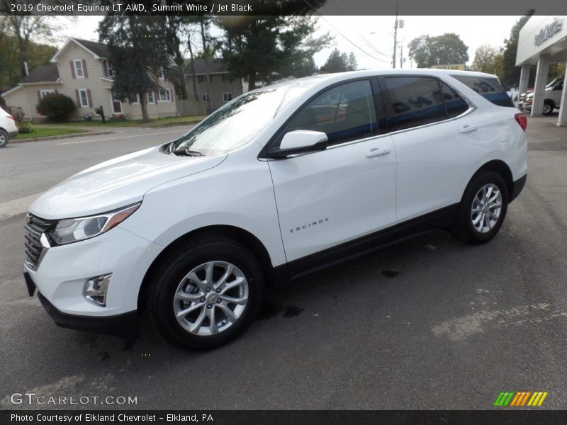 Summit White / Jet Black 2019 Chevrolet Equinox LT AWD