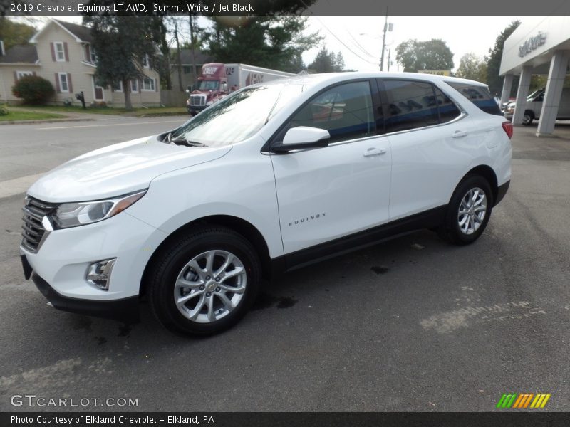 Summit White / Jet Black 2019 Chevrolet Equinox LT AWD