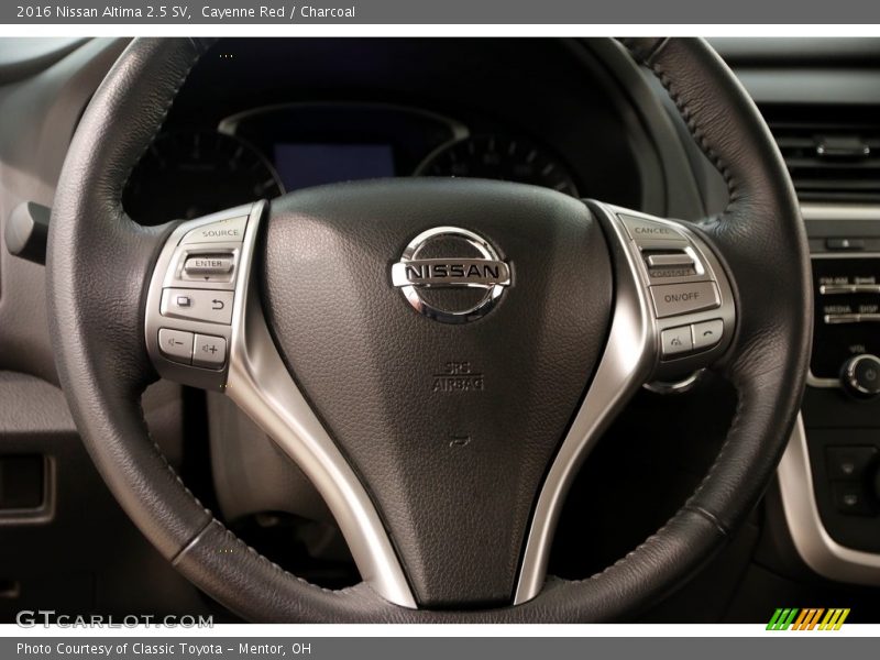 Cayenne Red / Charcoal 2016 Nissan Altima 2.5 SV