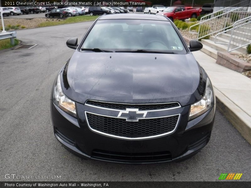 Black Granite Metallic / Jet Black/Medium Titanium 2011 Chevrolet Cruze LS