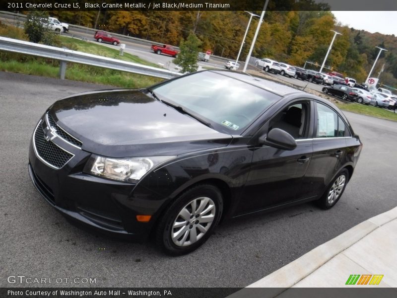 Black Granite Metallic / Jet Black/Medium Titanium 2011 Chevrolet Cruze LS