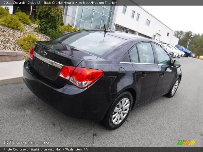Black Granite Metallic / Jet Black/Medium Titanium 2011 Chevrolet Cruze LS