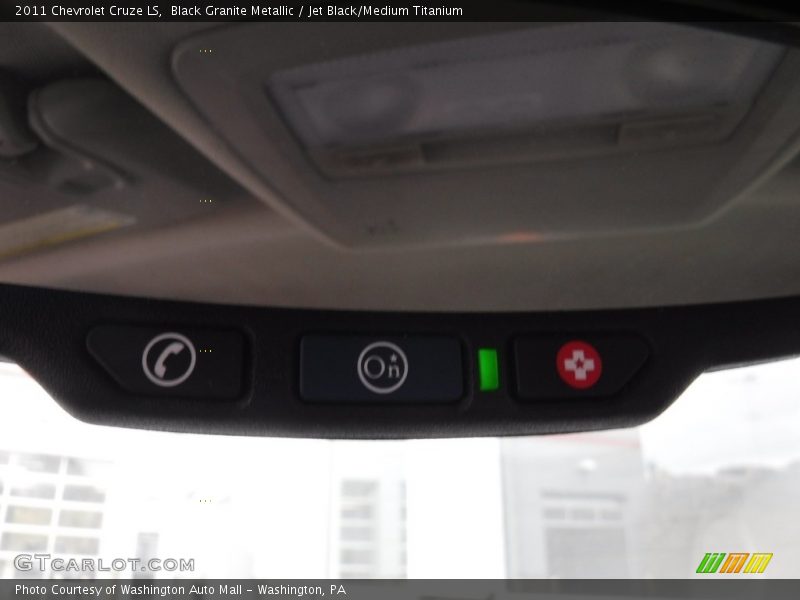Black Granite Metallic / Jet Black/Medium Titanium 2011 Chevrolet Cruze LS