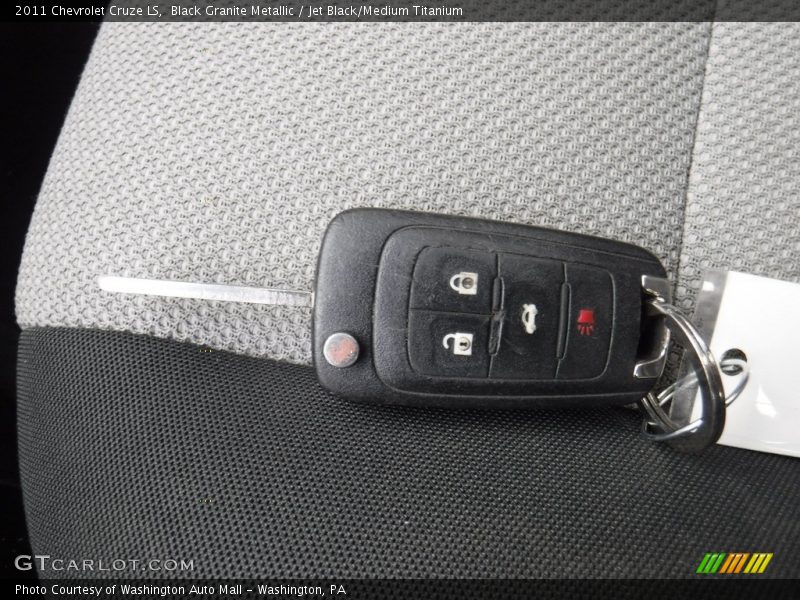 Black Granite Metallic / Jet Black/Medium Titanium 2011 Chevrolet Cruze LS