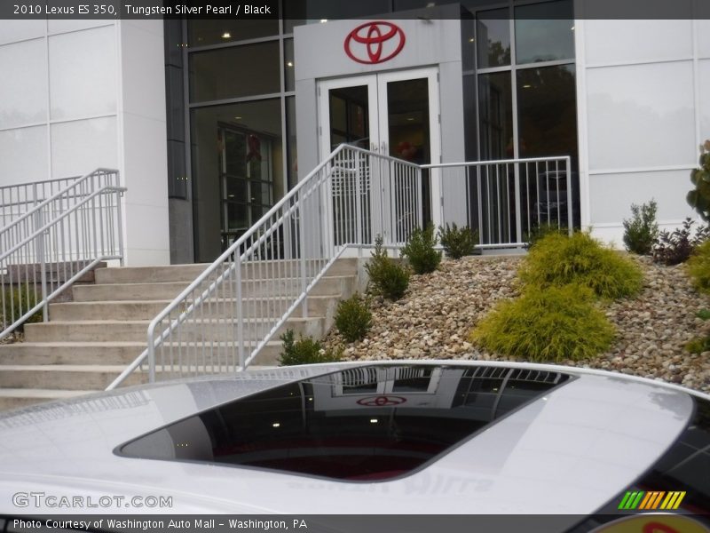 Tungsten Silver Pearl / Black 2010 Lexus ES 350