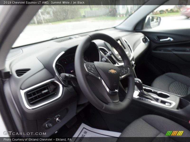 Summit White / Jet Black 2019 Chevrolet Equinox LT AWD