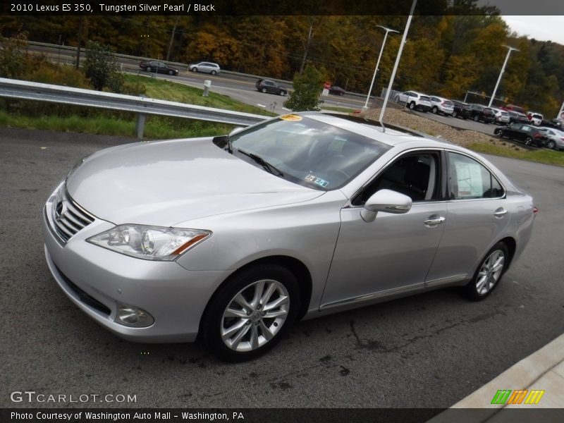 Tungsten Silver Pearl / Black 2010 Lexus ES 350