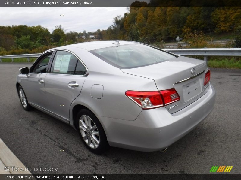 Tungsten Silver Pearl / Black 2010 Lexus ES 350