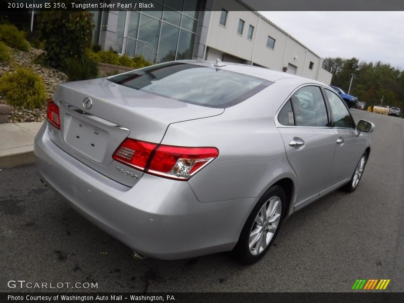 Tungsten Silver Pearl / Black 2010 Lexus ES 350