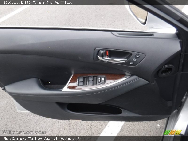 Tungsten Silver Pearl / Black 2010 Lexus ES 350