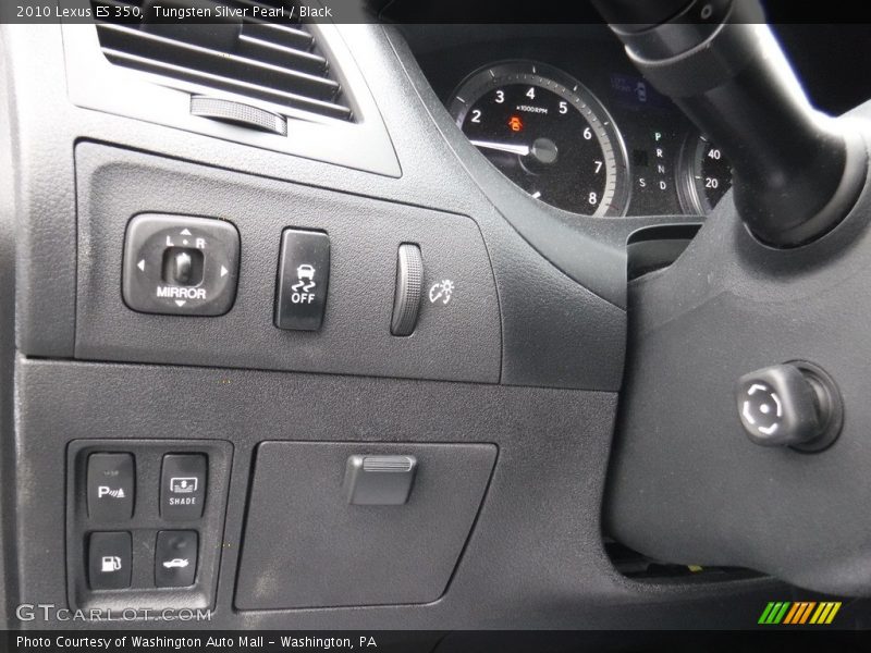 Tungsten Silver Pearl / Black 2010 Lexus ES 350