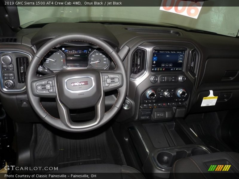 Onyx Black / Jet Black 2019 GMC Sierra 1500 AT4 Crew Cab 4WD