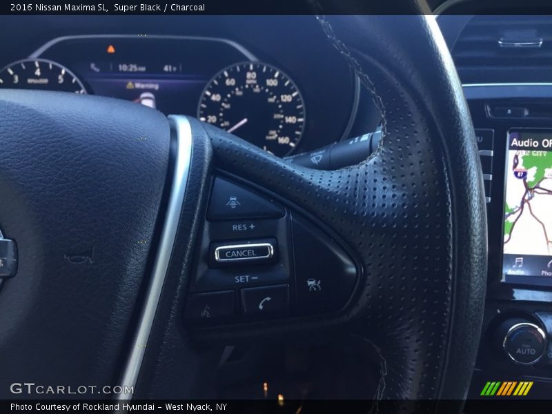 Super Black / Charcoal 2016 Nissan Maxima SL