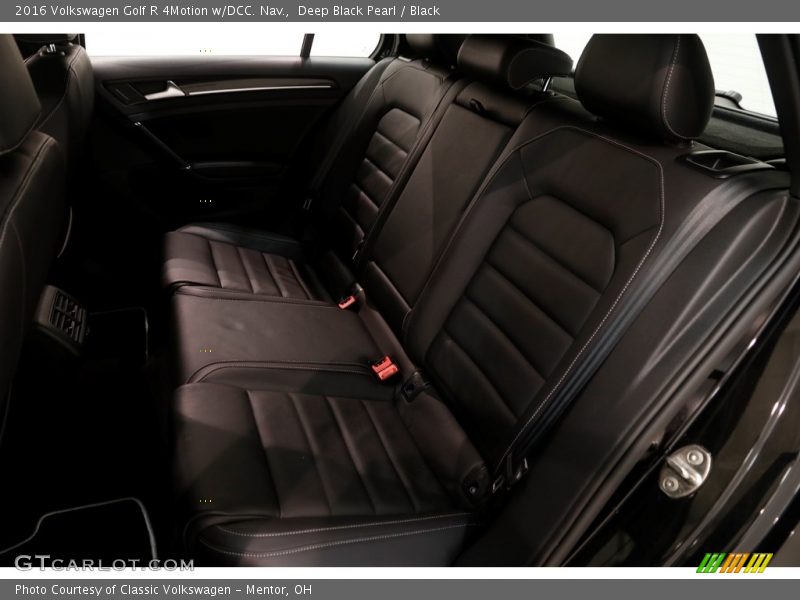 Deep Black Pearl / Black 2016 Volkswagen Golf R 4Motion w/DCC. Nav.