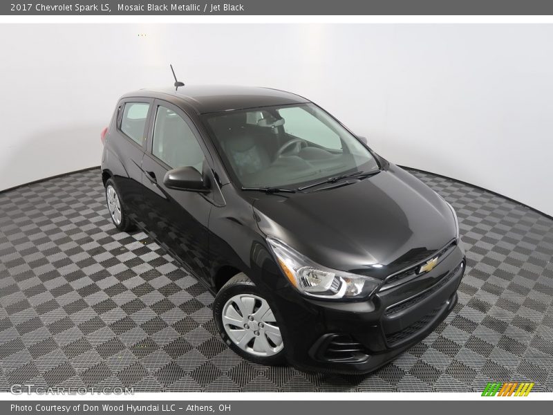 Mosaic Black Metallic / Jet Black 2017 Chevrolet Spark LS