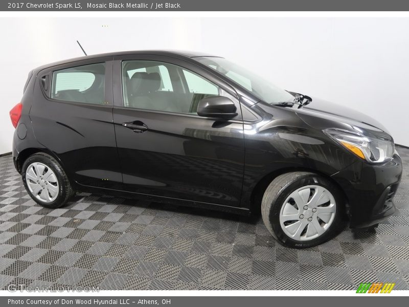 Mosaic Black Metallic / Jet Black 2017 Chevrolet Spark LS
