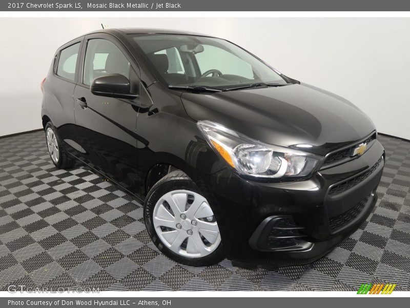 Mosaic Black Metallic / Jet Black 2017 Chevrolet Spark LS