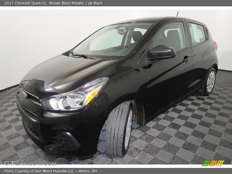 Mosaic Black Metallic / Jet Black 2017 Chevrolet Spark LS